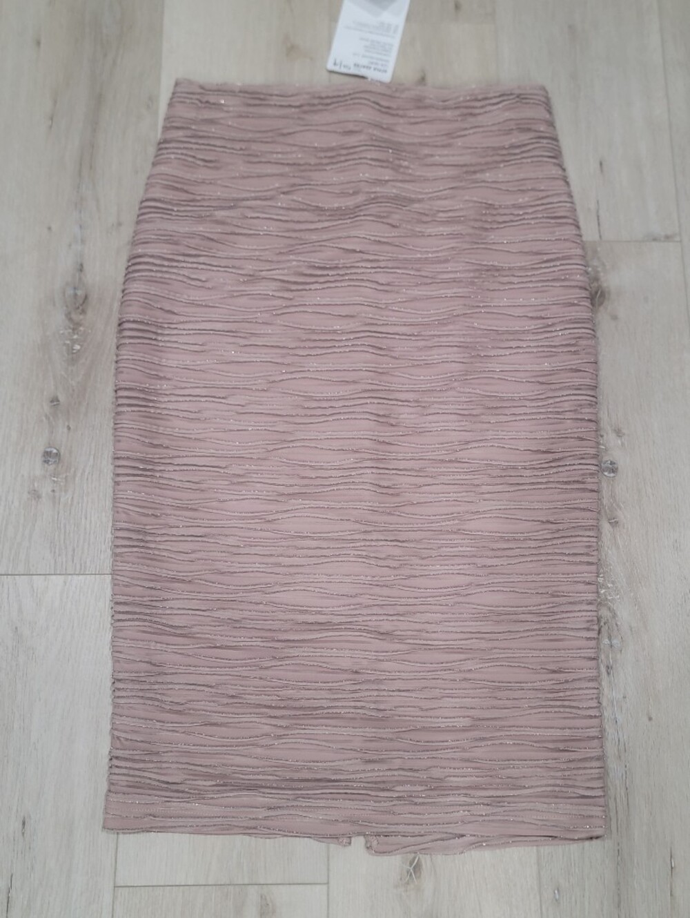 Joseph Ribkoff Signature Collection Women’s Tan Textured Midi Skirt